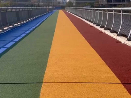 海安学校道路改色